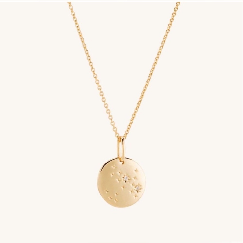 ‼️SOLD‼️ Mejuri Zodiac Necklace-Sagittarius